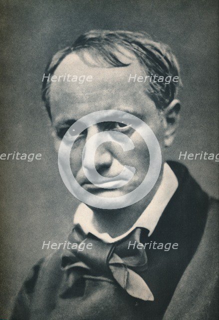 'Charles Baudelaire', 1863, (1939). Artist: Etienne Carjat.