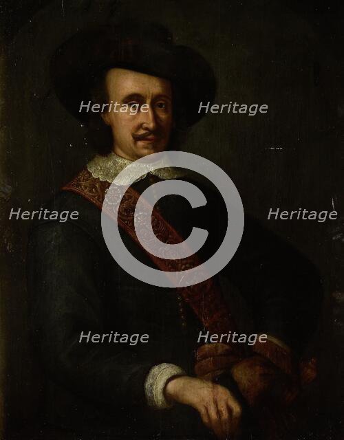 Portrait of Cornelis van der Lijn, Governor-General of the Dutch East Indies, 1645-1675. Creator: Anon.