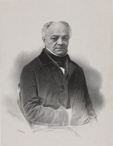 Portrait of the composer Alexey Nikolayevich Verstovsky (1799-1862), 1850s.