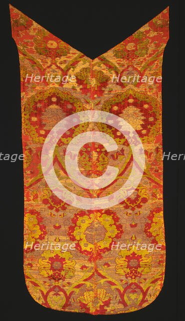 Chasuble Back, Italy, 1450/1500. Creator: Unknown.