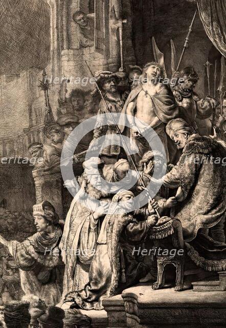 Ecce Homo, c1635. Creator: Rembrandt Harmensz van Rijn.