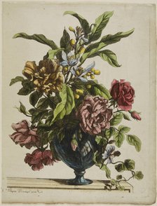 Vase of Flowers, 1660. Creator: Jean-Baptisite Monnoyer.