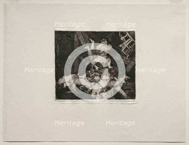 The Horrors of War: Ravages of War. Creator: Francisco de Goya (Spanish, 1746-1828).