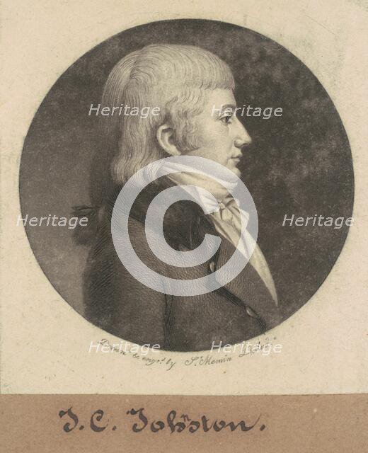 James Cathcart Johnston, 1799-1801. Creator: Charles Balthazar Julien Févret de Saint-Mémin.