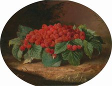 Raspberries, c. 1859. Creator: Lilly Martin Spencer.