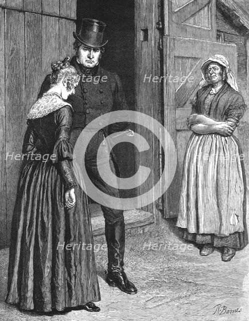 'The Mayor of Casterbridge, by Thomas Hardy. Did you do it or didn't you?', 1886.   Creator: Robert Barnes.