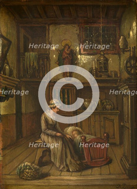 Interior, late 19th-early 20th century. Creator: Ben Linnig.