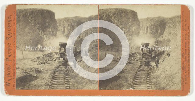 Untitled (Central Pacific Railroad), 1864/69, printed 1870. Creator: Alfred A. Hart.