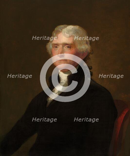 Thomas Jefferson, 1848/1879. Creator: George Peter Alexander Healy.