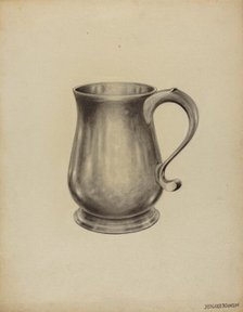 Silver Mug, 1935/1942. Creator: Holger Hansen.