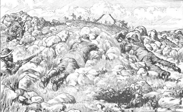 'Boer Sharpshooters Near Ladysmith', 1902. Artist: Unknown.