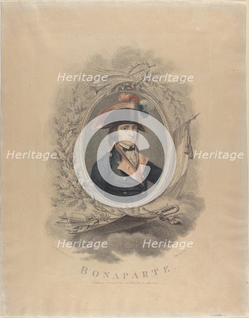 Napoléon I. Bonaparte, 1801. Artist: Ledru, Hilaire (1769-1840)