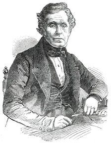 Sir David Brewster, K.G., President of the British Association, 1850. Creator: Unknown.