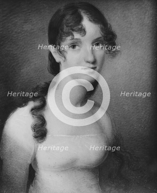 Mrs. Robert Watts (Matilda Ridley), ca. 1810. Creator: Anson Dickinson.