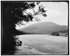 Lookout Mountain from the Tennessee River, c1902. Creator: William H. Jackson.