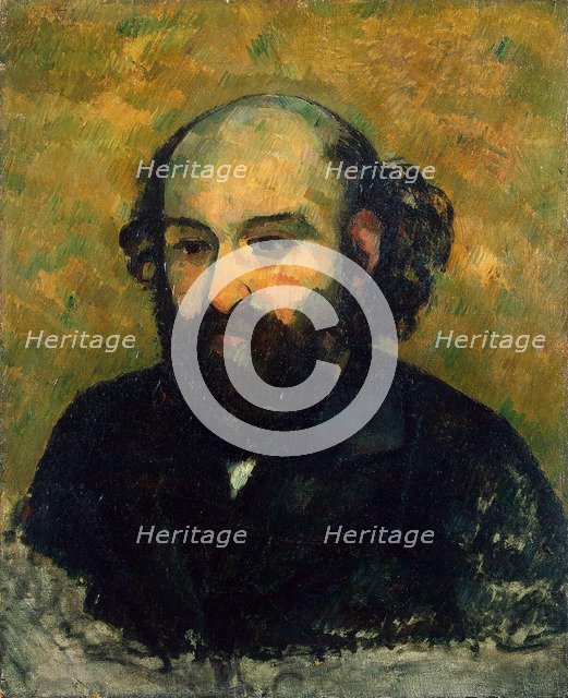 Self-Portrait, 1880-1881. Artist: Cézanne, Paul (1839-1906)
