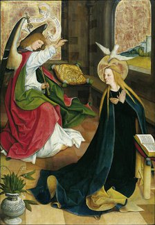 The Annunciation, c1497-1503. Creator: Master of the Pfullendorf Altar.