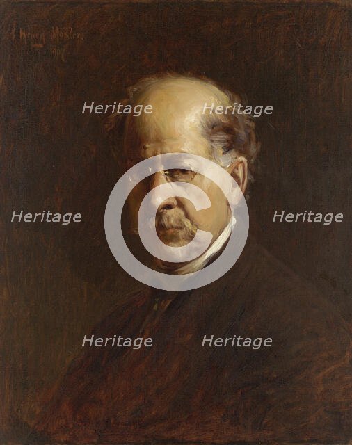 Henry Mosler Self-portrait, 1907. Creator: Henry Mosler.