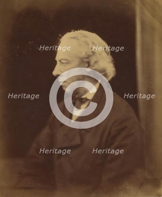 Aubrey de Vere, 1866-68. Creator: Julia Margaret Cameron.