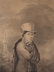 Portrait of the Poet Viktor Grigoryevich Teplyakov (1804-1842), 1830s.