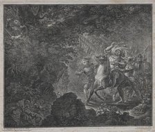 William Tell at Küssnacht, 1820. Creator: Charles Samuel Girardet (Swiss, 1780-1863).