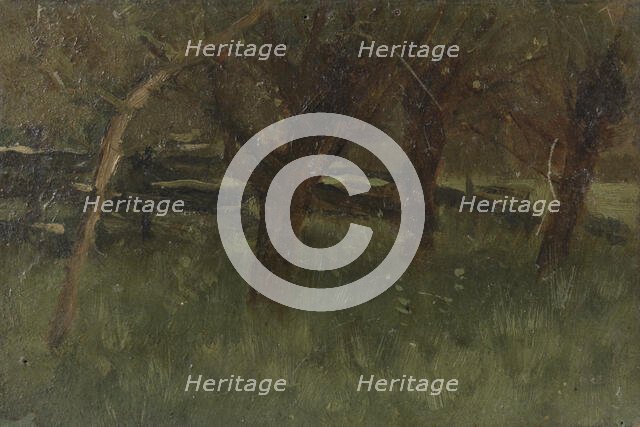 Orchard, 1873-1903.  Creator: George Poggenbeek.