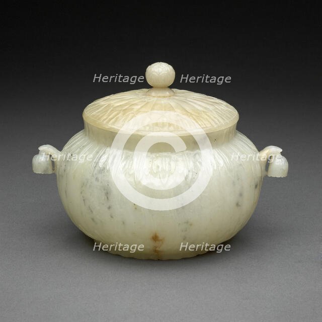 Covered Potiche, , 18th century. Creator: Unknown.