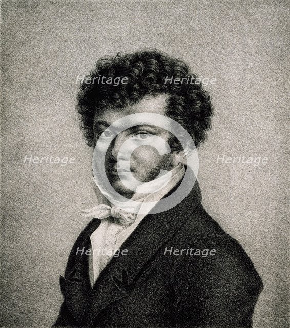 Portrait of Ferdinand Ries (1784-1838), ca 1820.