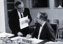 Alf Alving and Gratney. Creator: Unknown.