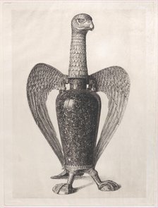 Antique Porphyry Vase, 1864. Creator: Jules-Ferdinand Jacquemart.