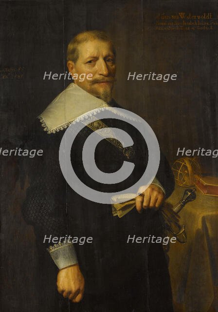 Portrait of Adam van Westerwolt (1580-1639), 1636. Creator: Anon.