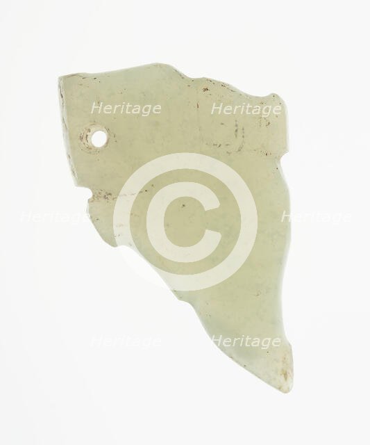 Dragon Pendant, Western Zhou period, 11th/10th century B.C. Creator: Unknown.