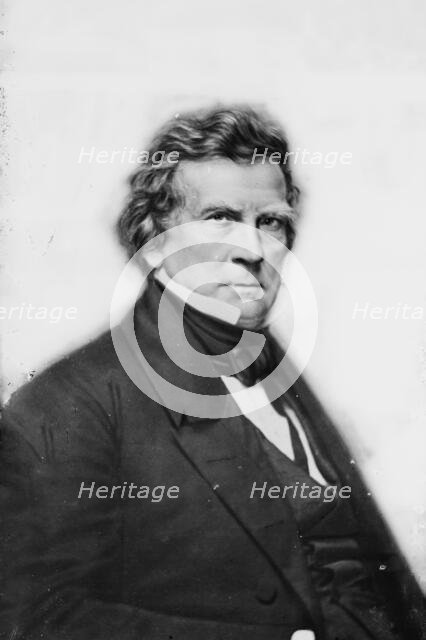 William Learned Marcy, between 1855 and 1865. Creator: Unknown.