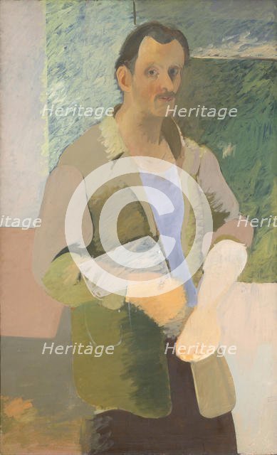 Self-Portrait, ca 1937. Creator: Gorky, Arshile (1904-1948).