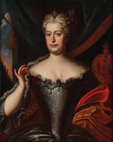 Portrait of Elisabeth Christine of Brunswick-Wolfenbüttel (1691-1750), Holy Roman Empress, ca 1720. Creator: Anonymous.