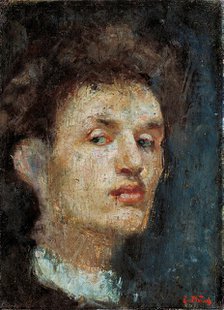 Self-Portrait. Artist: Munch, Edvard (1863-1944)