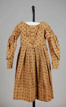 Dress, American, 1837-40. Creator: Unknown.