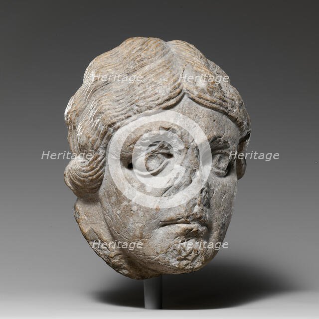 Head of a Youth, French, ca. 1150-75. Creator: Unknown.