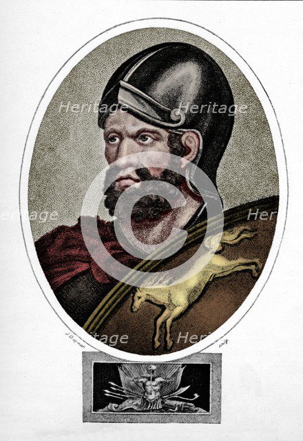 'Hannibal, the Carthaginian General', c1823, (1912). Artist: John Chapman.