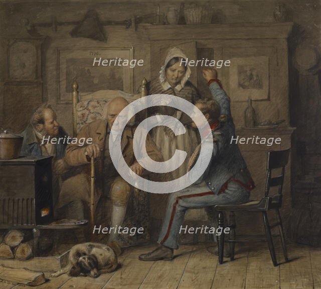 Soldier's Experience, 1847. Creator: Richard Caton Woodville.