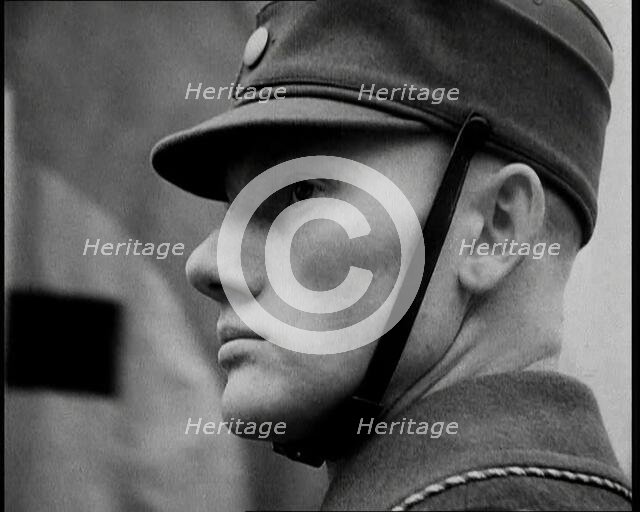 German Soldier, 1930s. Creator: British Pathe Ltd.