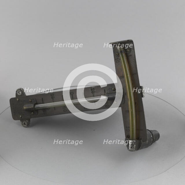 Indicator, Inclinometer and Bank. Creator: WC Rieker.