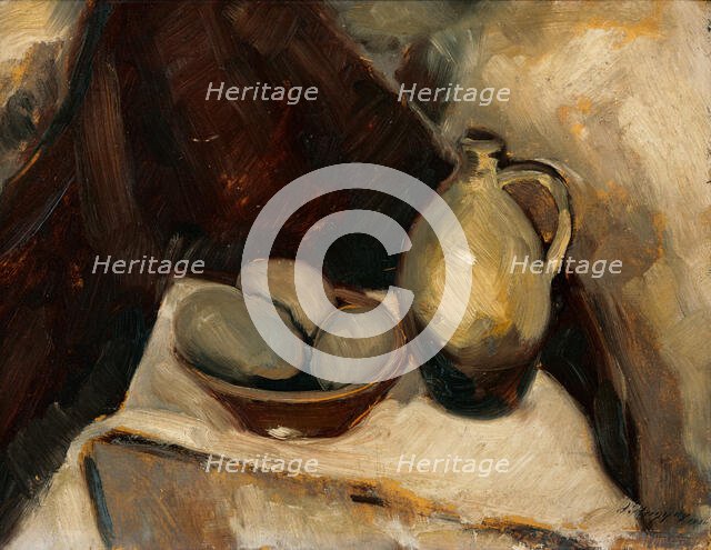 Still Life, 1930. Creator: Zolo Palugyay.