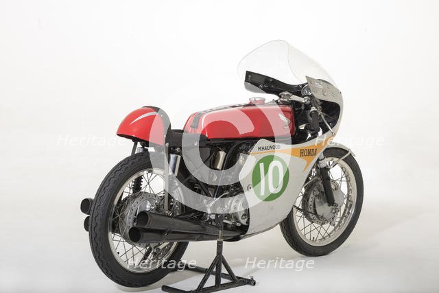 1961 Honda RC162, Mike Hailwood. Creator: Unknown.