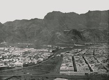General view showing the Camel Market, Aden, 1895.   Creator: W & S Ltd.