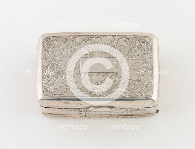 Double-Sided Vinaigrette, China, c. 1850. Creator: Unknown.