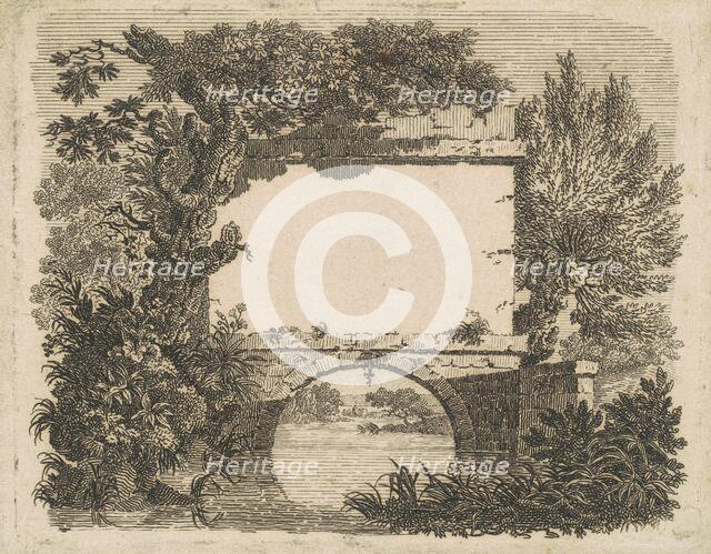 Trade Card of Pierre Mourgeon, 1796. Creator: Charles Balthazar Julien Févret de Saint-Mémin.