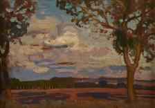 Sieniawa on the Rosia River, 1903. Creator: Jan Stanislawski.