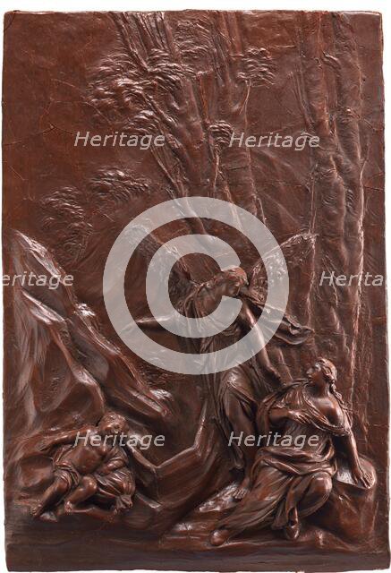 Hagar and the Angel, before 1743. Creator: Unknown.