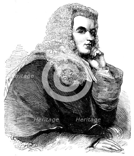 Sir John Taylor Coleridge, 1858. Creator: Unknown.